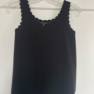 Small black tank top
